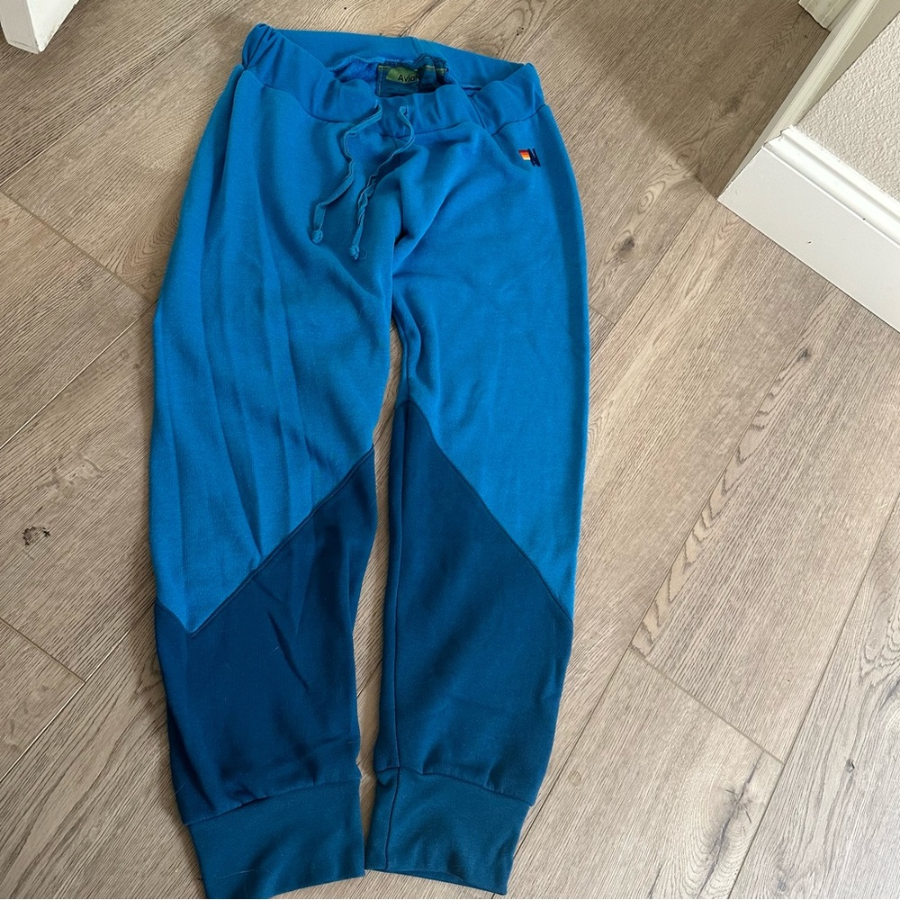 Aviator Nation Blue Joggers | Size M